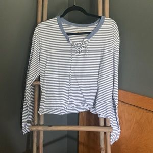 Hollister striped shirt